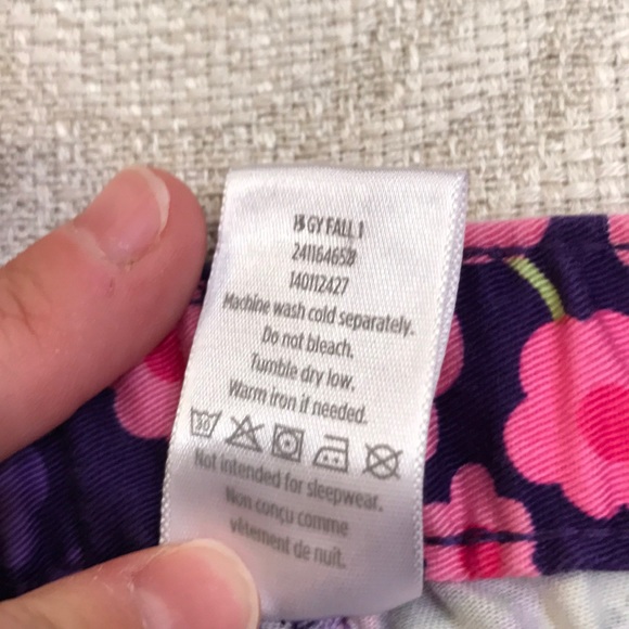 NWOT Gymboree floral adjustable waist pants - Picture 5 of 5